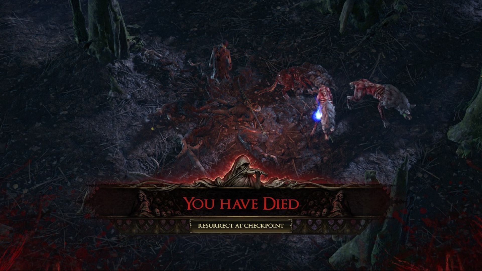 Death will slow you down (Image via Grinding Gear Games)